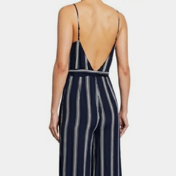 Rails X Revolve Serena Striped Jumpsuit NWOT - Picture 2 of 7